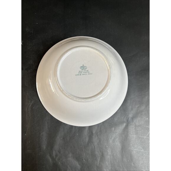 VTG Hand Painted Vegetable/Salad Bowl Ironstone Los Angeles Made In USA 10 Inch - Picture 8 of 9
